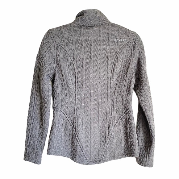 Spyder Women's Major Cable Stryke Jacket Full Zip - Picture 10 of 11